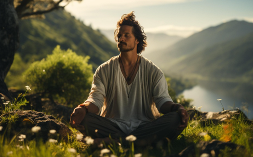 "Meditation between poker sessions"