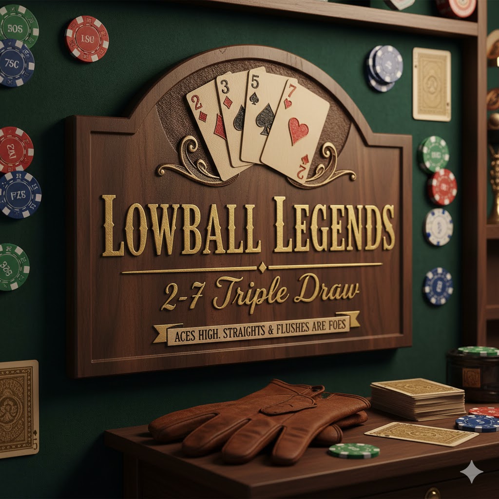 How to Play 2-7 Triple Draw Poker?